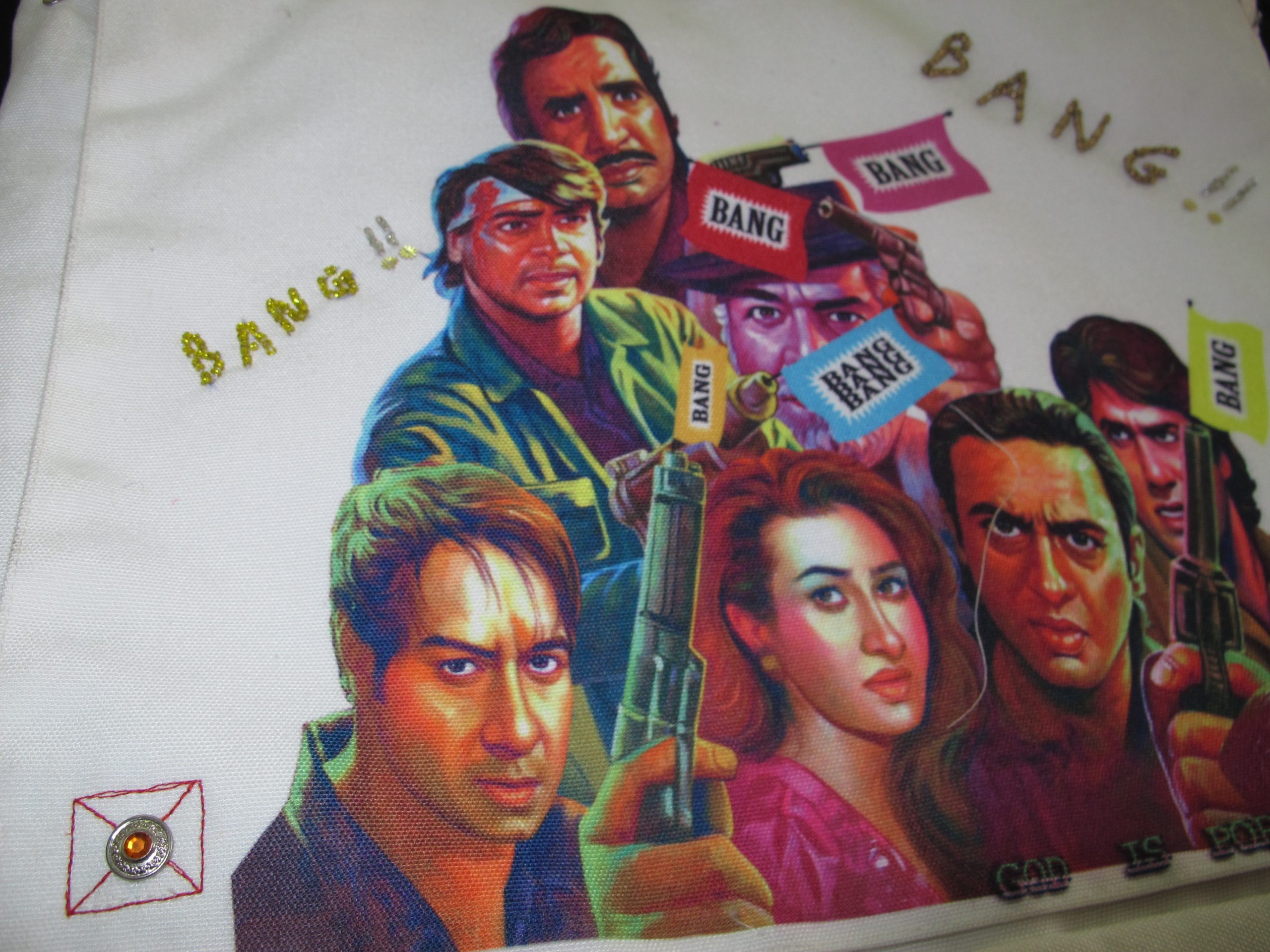 Besace God Is Pop - Bang Bang - Image 4