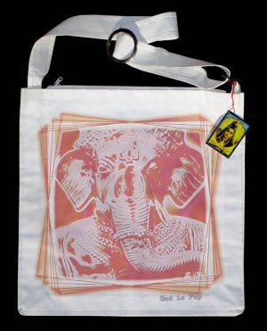 Besace Vinyle God Is Pop - Ganesh