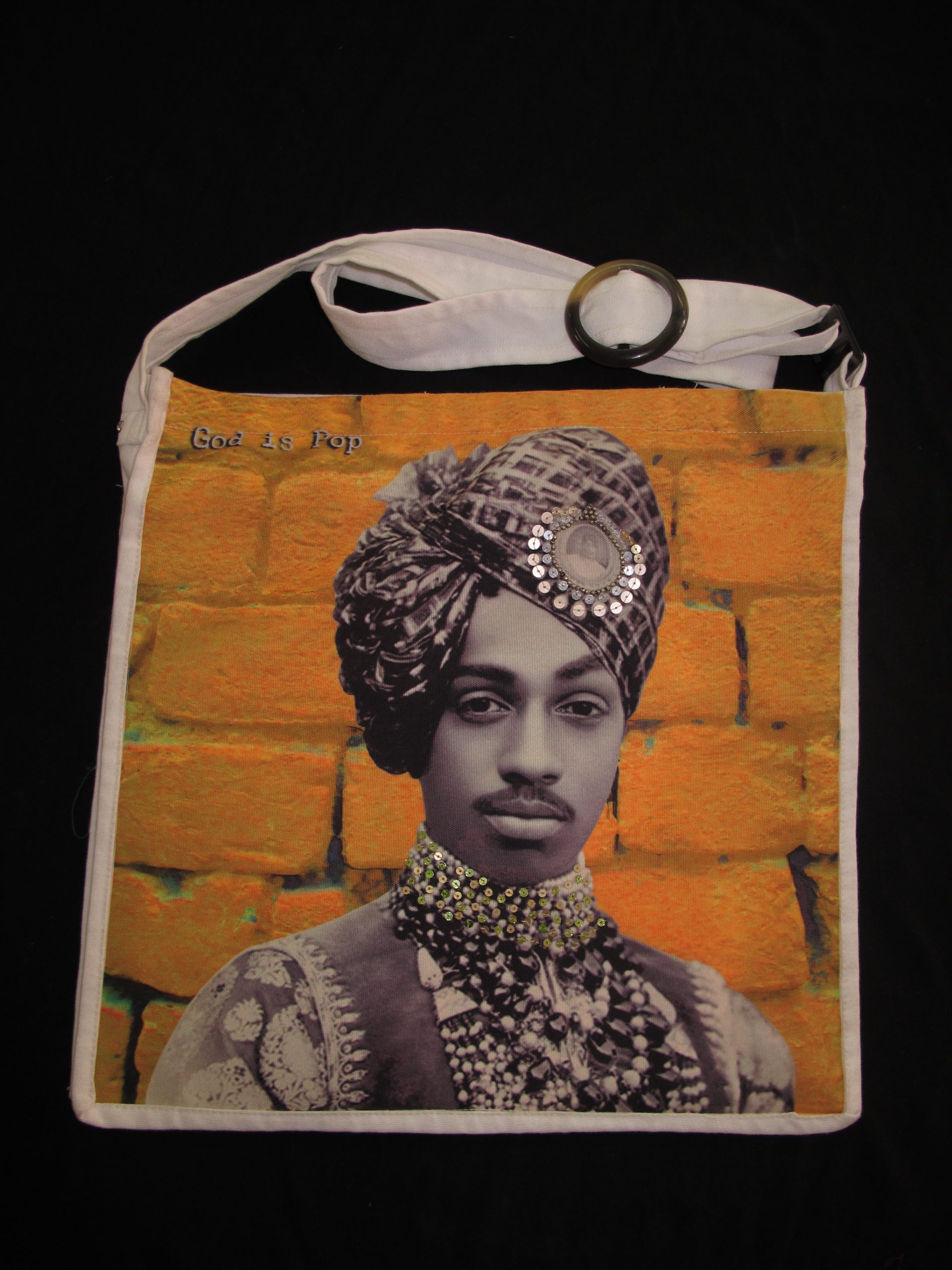 Besace God Is Pop - Maharaja India