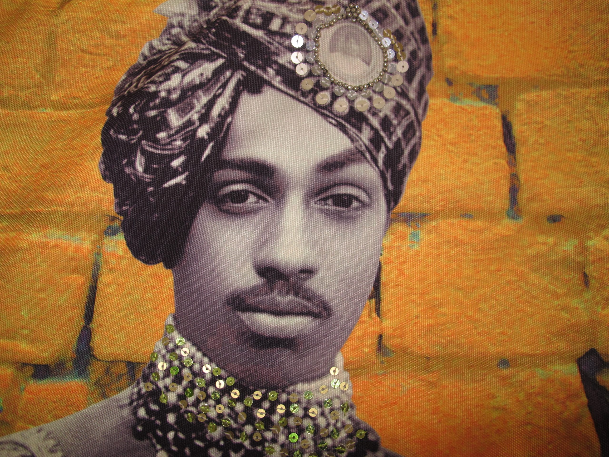 Besace God Is Pop - Maharaja India - Image 3