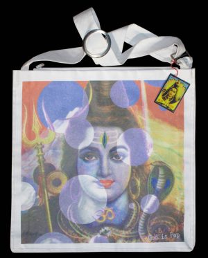 Besace Vinyle God Is Pop - Shiva Pop